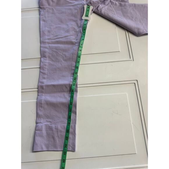 By Anthropologie The Essential Slim Purple Lavender Trousers Womens Size 4 - Picture 2 of 8